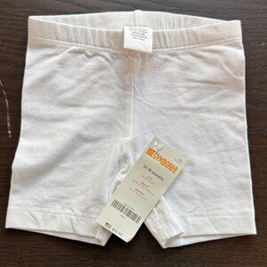 Gymboree White Toddler Cotton Bike Shorts